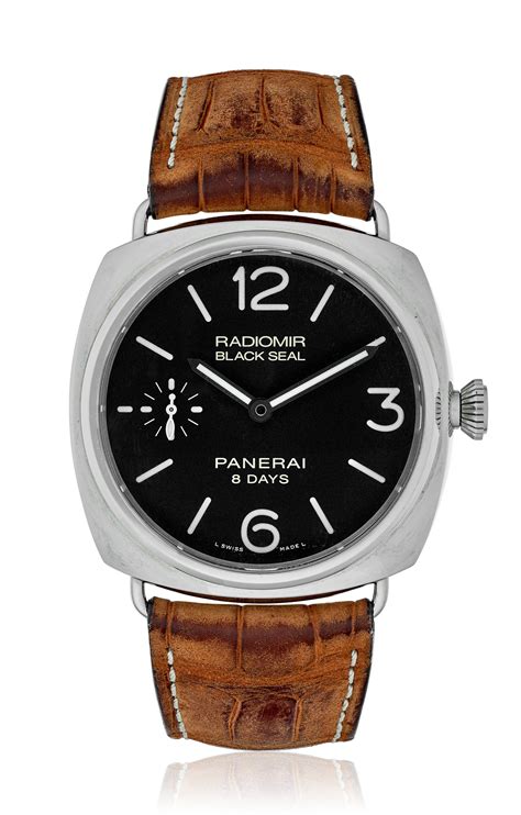 radiomir Panerai watch black seal